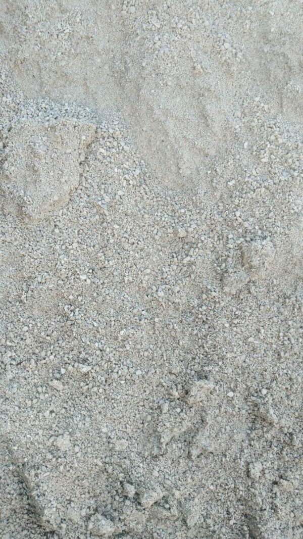 SABLE 0/5 mm CALCAIRE GRIS BLEUTE - BIG BAG DE 0.5 M3